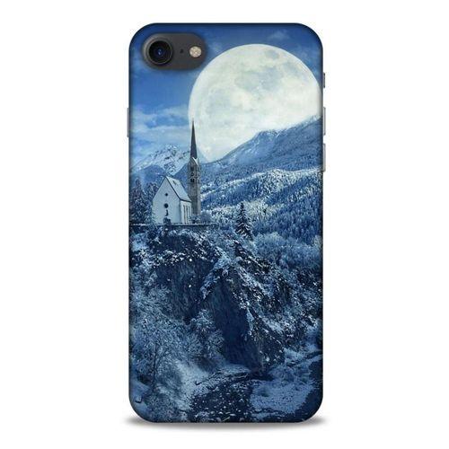 Apple Iphone 7 Kılıf Snowix (49) Ultra Silikon Kılıf Beyaz Mavi