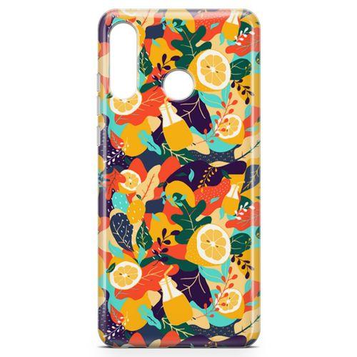 Huawei Nova 4e Kılıf C Vitamini Arka Kapak Koruma Desenli Full Koruyucu