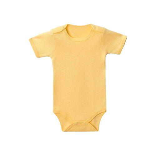 Sarı Yarım Kol Body Zıbın 7-12 YAŞ Çocuklar İçin (1 ADET) Alttan Çıtçıtlı Özel Gereksinimli