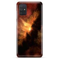 Lopard Samsung Galaxy M51 Uyumlu Kılıf Gece'S (2) Kabı Turuncu