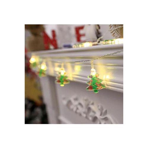 Pilli Led Işık, 1.5 Metre Yılbaşı Ağacı Işığı, Ağaç Figürlü Ev Dekorasyonu, Parti Süsleme Led