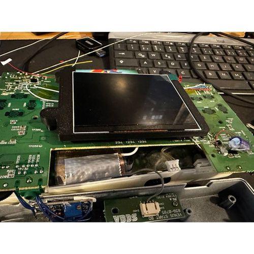 Sega Nomad IPS Ekran Montaj Braketi (Bu ürün Sadece Plastik parçadır - Almadan Önce Soru Sorabilirsiniz)