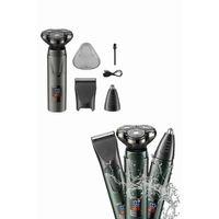 Tıraş Makinesi Profesyonel 3in1 Dijital Göstergeli 3 Başlıklı Erkek Bakım