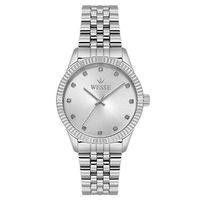 Wesse WWL1088B08 Quartz Çelik Gri 36 mm Kadın Kol Saati