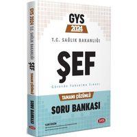 2024 T.C. Sağlık Bakanlığı Şef Tamamı Çözümlü Soru Bankası Data Yayınları