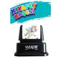 Kıyafet Kaşesi Unicorn Temalı Öğrenci Kaşesi / Kreş / Anaokulu / Ilkokul Öğrenci Kumaş Elbise Kaşesi