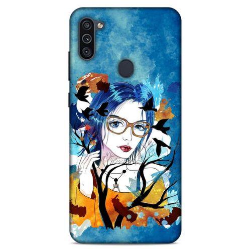 Lopard Samsung Galaxy M11 Uyumlu Kılıf Sürreal Yüzler ♀ (27) Tasarımlı Kılıf Baskılı