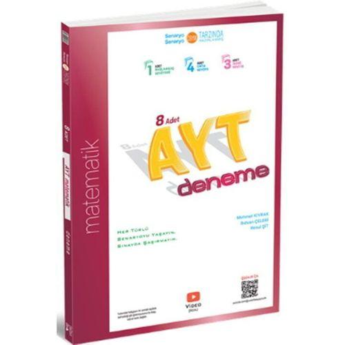 AYT Matematik 8 li Deneme ÜçDörtBeş Yayınları