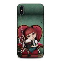Lopard Apple Iphone X Uyumlu Kılıf Manipülasyon ☻ (1) Kılıfı Baskılı