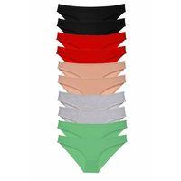 10 adet Süper Eko Set Likralı Kadın Slip Külot 502