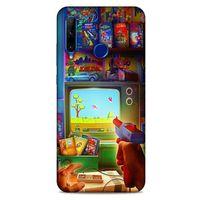 Retro (25) Desen Antişok Kapak Renkli Huawei Y6P Kılıf