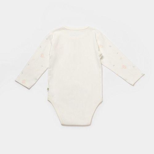 Bibaby Biorganic Koala Jungle Uzun Kol Bebek Body 56973 Pembe