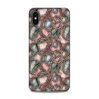 Apple iPhone XS Max Uyumlu Kılıf Romans (2) Kabı Rose Gold
