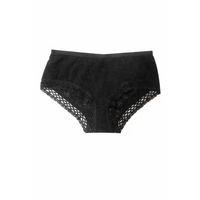 Şahinler Kadın İçin Dantel Kenarlı Siyah Renk Bikini Külot Kod B722