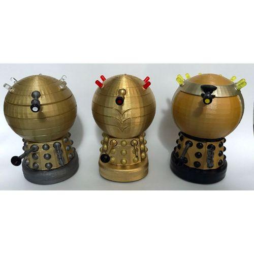 Doctor Who 5 Altın İmparator Dalekler Daleklerin Kurtuluşu 3D Baskı (Bu ürün Sadece Plastik parçadır - Almadan Önce Soru Sorabilirsiniz)
