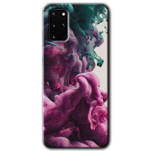 Samsung Galaxy S20 Plus HD Baskılı Kılıf + 9D Tam Ekran Koruyucu - Liquid Cloud