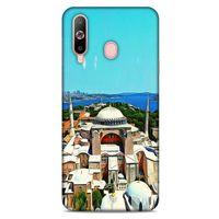 Samsung Galaxy A60 Kılıf Dünya Mimarisi (10) Full Koruma Kılıfı Ayasofya