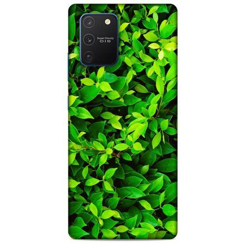 Lopard Samsung Galaxy S10 Lite Uyumlu Kılıf Bahar (29) Arka Koruma Kılıfı Açık Yeşil