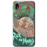 Samsung Galaxy A01 Core Kılıf Baskılı Kapak - Bad Breaking + 5D Tam Kaplayan Cam