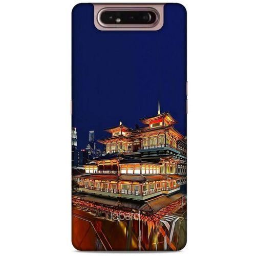 Samsung Galaxy A80 Kılıf Dünya Mimarisi (48) Bumper Kılıf Chinatown