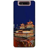 Samsung Galaxy A80 Kılıf Dünya Mimarisi (48) Bumper Kılıf Chinatown