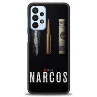 Samsung Galaxy A23 4G Kılıf HD Baskılı Kılıf - Narcos + Tam Ekran Koruyucu
