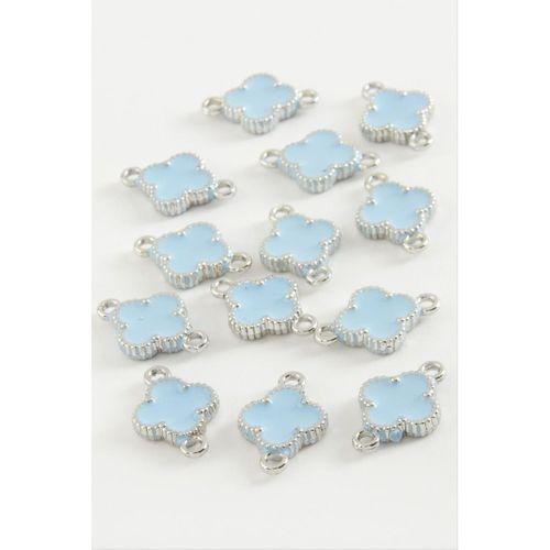 Çiçek Çift Kulplu Mineli Bileklik ve Kolye Ucu Aparatı 1 Adet