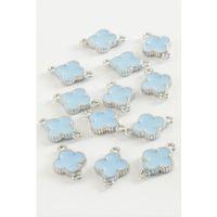 Çiçek Çift Kulplu Mineli Bileklik ve Kolye Ucu Aparatı 1 Adet