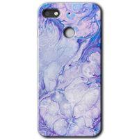 General Mobile GM 8 Go Kılıf HD Desen Baskılı Arka Kapak - Spots Lilac