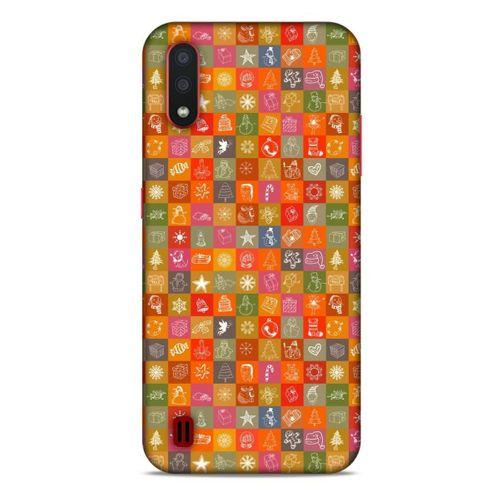 Yılbaşı Süsleri 09 Samsung Galaxy A01 Kılıf Silikon Kapak