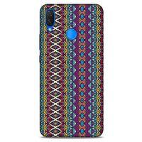 Ethnic Culture (95) Huawei Psmart 2019 Kılıf Silikon Kapak Desenli