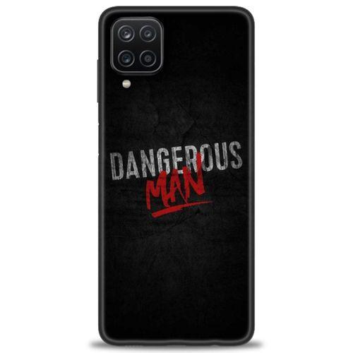 Samsung Galaxy M12 Kılıf HD Baskılı Kılıf - Dangerous Man + Tam Ekran Koruyucu