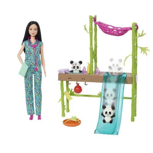 Eğitici Oyuncak HKT77 Barbie Panda Bakımı Oyun Seti
