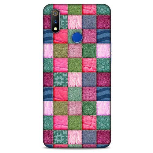 Casper Via S Kılıf Patchwork (35) Fit Design Kılıf Toz Pembe Lacivert