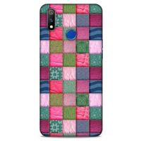 Casper Via S Kılıf Patchwork (35) Fit Design Kılıf Toz Pembe Lacivert