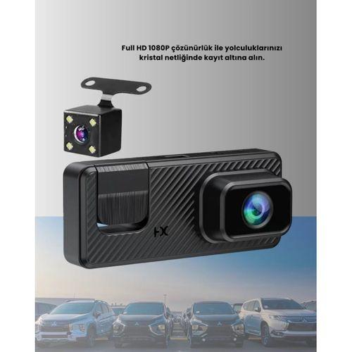 Full Hd 1080p Araç Kamerası | Gece Görüşlü, Döngü Kayıt Ve Geri Görüş