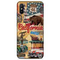 Retro (15) Desen Antişok Kılıf Renkli Xiaomi Redmi 9A Kılıf