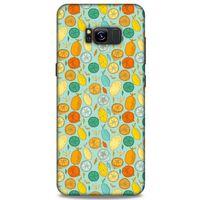 Frutix Turunç 02 Samsung Galaxy S8 Plus Kılıf Desenli Silikon