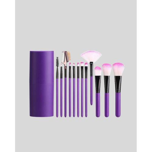 12 Parça Makyaj Fırça Seti – Profesyonel Ve Günlük Kullanıma Uygun