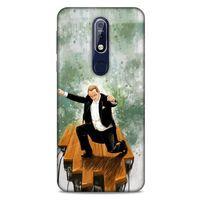 Nokia 7.1 Kılıf Atatürk (42) Rugged Armor Kılıf Yeşil Tasarım