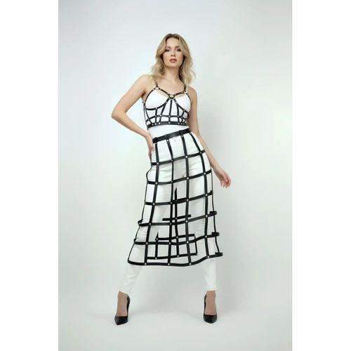 Deri Etek Ve Deri Göğüs Harness Takım, Cosplaywear - Brf1013