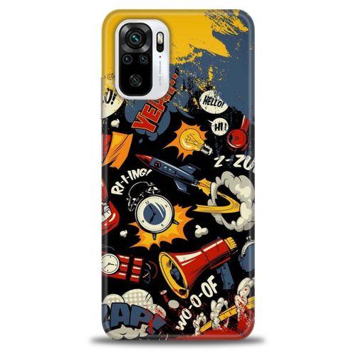 Xiaomi Poco M5s Kılıf HD Baskılı Kılıf - Z Zum! + Tam Ekran Koruyucu