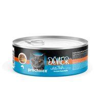 Prochoice Döner White Fish, Sos İçinde Beyaz Balıklı Tam & Dengeli Yetişkin Kedi Konservesi 12x70 gr