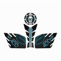 CF MOTO Cf Moto 400 Nk 2017 - 2022 Uyumlu Tank Pad Set 001