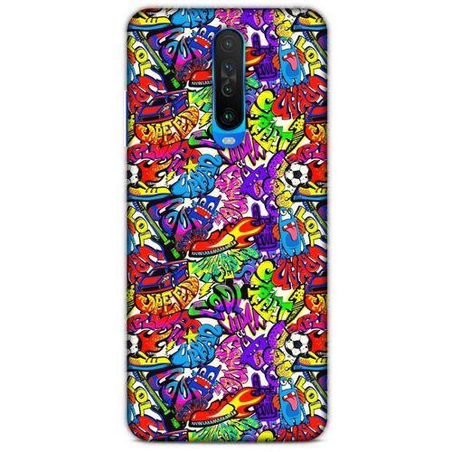 Graffitix (25) Desenli Silikon Kapak Xiaomi Redmi K30 Kılıf