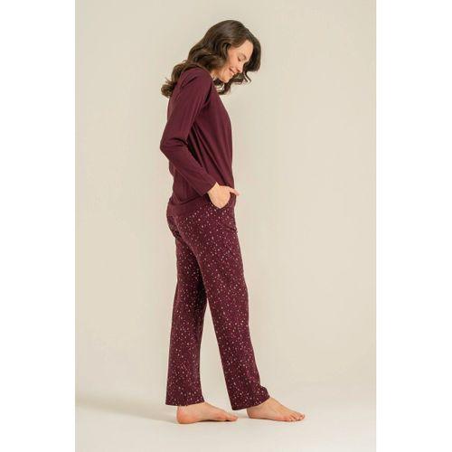 Kadın Pijama Takımı - Uzun Kollu