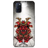 Lopard Oppo A72 Uyumlu Kılıf Tattoo's (39) Liquid Crystal Kılıf Şeytan Dövmesi