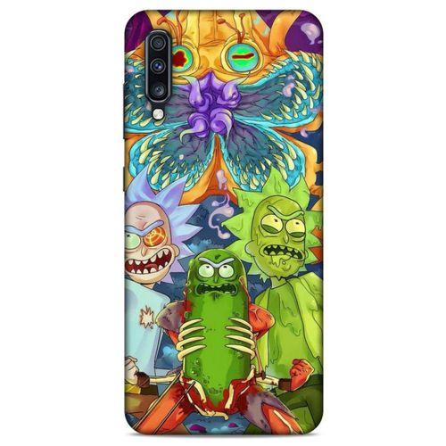 Samsung Galaxy A70s Uyumlu Kılıf Rick And Morty (23) Ultra Koruma Kılıfı Toby Matthews