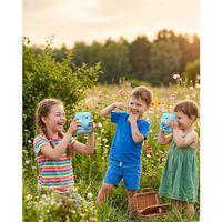 Hd Ekranlı Çocuk Kamera Anında Fotoğraf Baskı Ve Boyama Kalemli