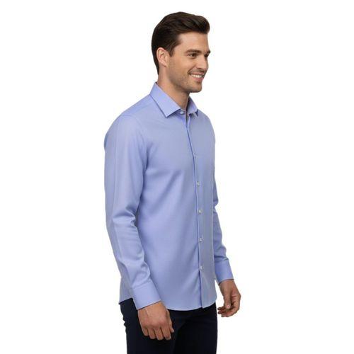 Erkek Slim Fitt Uzun Kol Petek Dokulu Gömlek 2400 BGL-ST04810